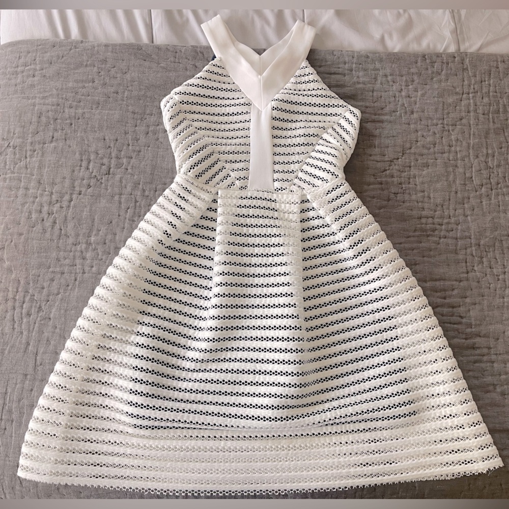 Boutique Kiddo by Katie White Halter Dress Navy size 8 wedding junior bridesmaid